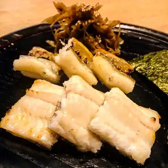 松島産穴子の白焼き・蒲焼