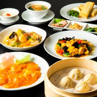 【Aコース90分飲み放題付】当店一押し台湾料理8種付の「定番満足コース」4,500円