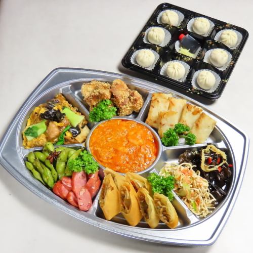 【リアル台北 厳選オードブル☆】3-4名様用【11月中のご予約で小籠包8個無料プレゼント】