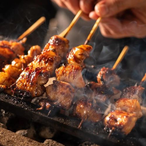 Exquisite skewers that show off skill!