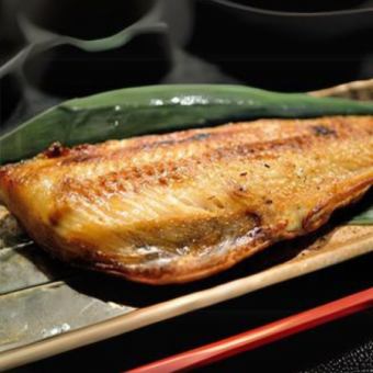 Grilled Atka mackerel