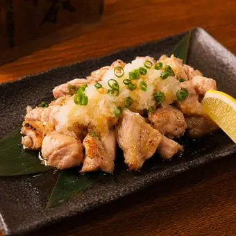 鶏肉ポンズおろし