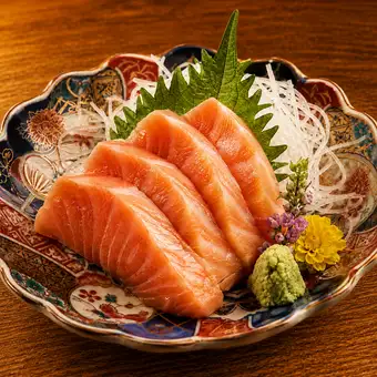 トロサーモンのお造り