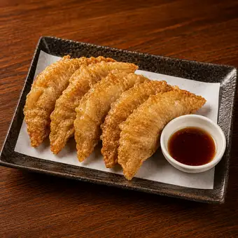 鶏皮ギョーザ