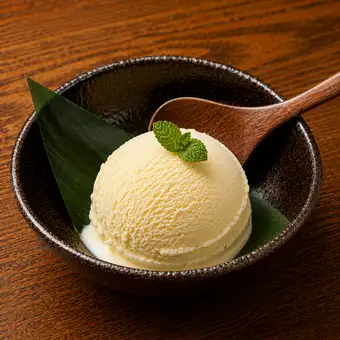 バニラアイス
