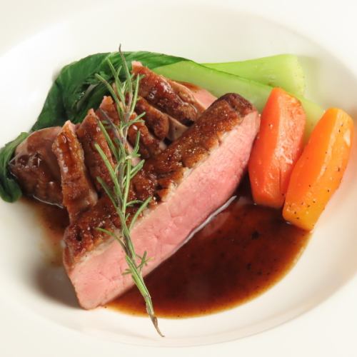 鴨肉のロースト