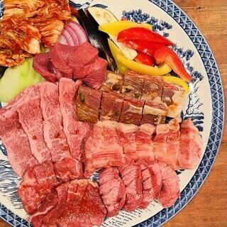 [For a slightly luxurious party!] Yakiniku B course