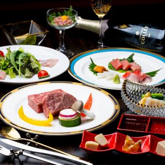 【煌(きらめき)コース】本日のシェフの一品・国産黒毛和牛含む≪11品≫22000円