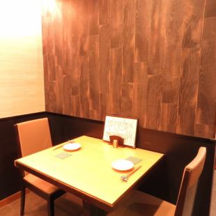 The cozy table offers authentic, creative cuisine that is perfect for two adults looking for an adult date.