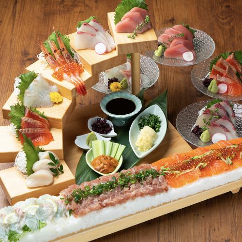 Full of dishes that are perfect for sake!