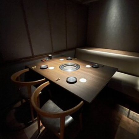 We have a private room with seating for 4! Perfect for business meetings, anniversaries, and dates!