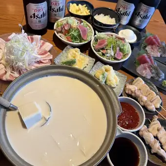限時優惠，11月至隔年2月！ 【含2小時暢飲生啤酒】冬季湯豆腐套餐優惠券自動應用：¥6500 → ¥6000