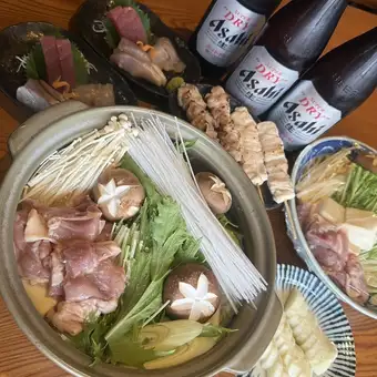 限時年末派對套餐（11月及12月）：雞湯火鍋套餐，含2小時無限暢飲生啤酒。優惠券自動使用。 ¥7000