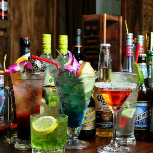 We have a variety of rich drinks ♪