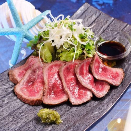 國產牛肉Ichibo的Tataki
