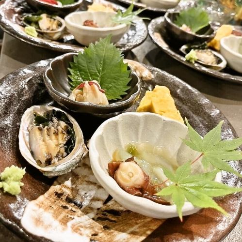 新鮮な食材にこだわった当店自慢の海鮮を皆で楽しんで♪