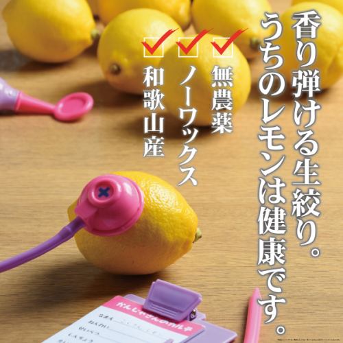 和歌山産・黒潮レモン！