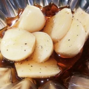 Grilled garlic