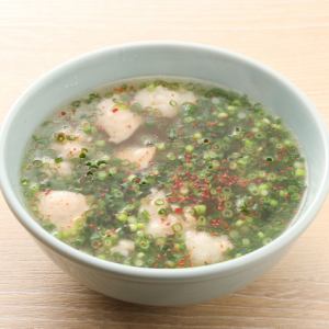 でんがくスープ / ユッケジャンスープ / 玉子スープ