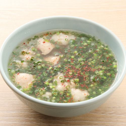 でんがくスープ / ユッケジャンスープ / 玉子スープ