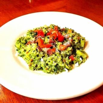 抹茶の濃厚チーズリゾット