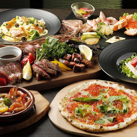 【☆全8品☆カジュアル肉コース】◎2H飲み放題付◎