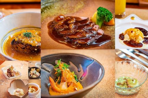 ★Cuisine de Special courses (Chef's special course)★ (11 dishes in total)