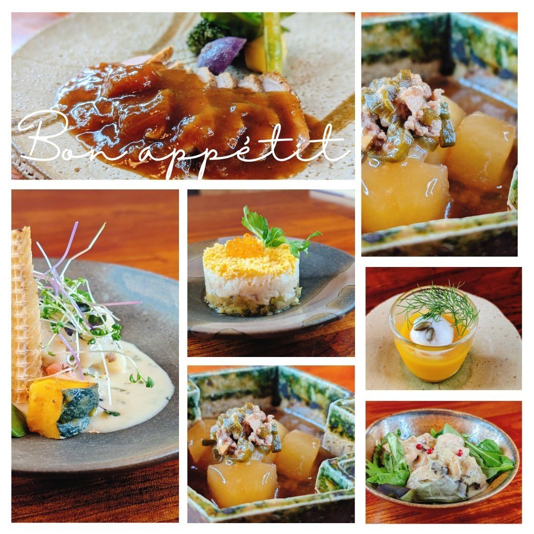 ホテル仕込みの本格フレンチを カジュアルに楽しめます! ちょっと贅沢したい日に...