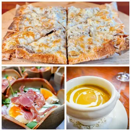 グルテンフリー米粉100% Pizza または Pasta Lunch