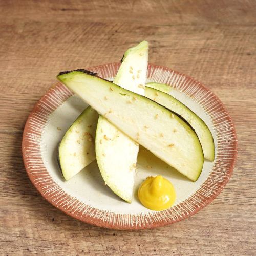 冷やし野菜　水茄子