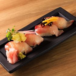 【握壽司】黃尾魚(4件)