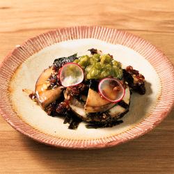 長芋(日本山藥)和芥末