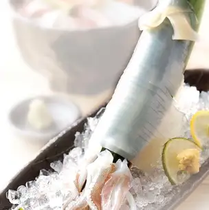 頂級!整隻魷魚刺身拼盤