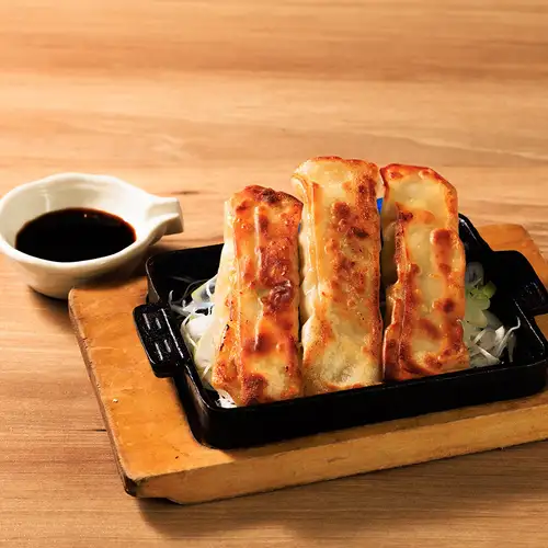 烤餃子
