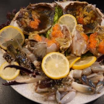 まさに本場の味!カンジャンケジャン ランチコース!(1ドリンク無料!、土日ランチ限定!)