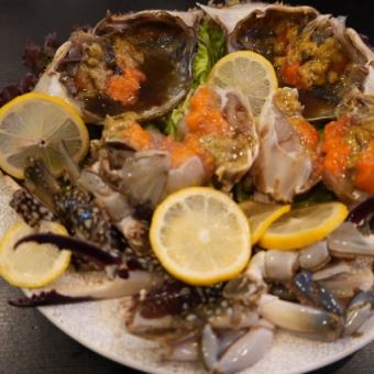 韓国本場！カンジャンケジャン1杯（内子入り）4000円　【注文個数は要望に明記お願いします！]