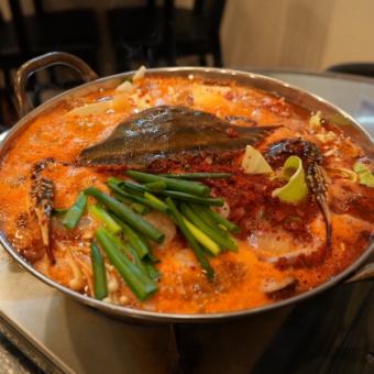 コッケタン(ワタリガニ鍋) (2人前から注文可能)前日予約が必要です!!