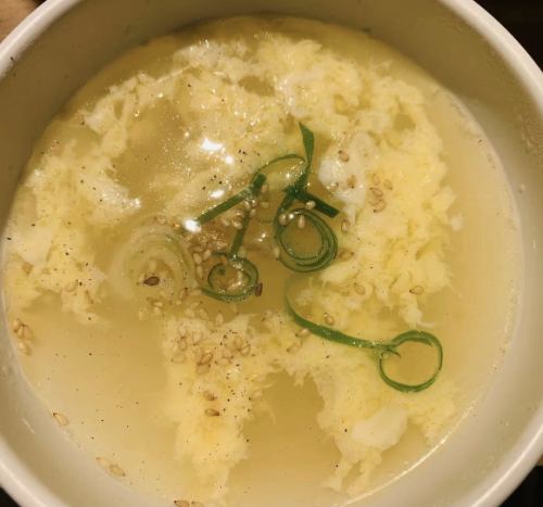 玉子スープ/ワカメスープ