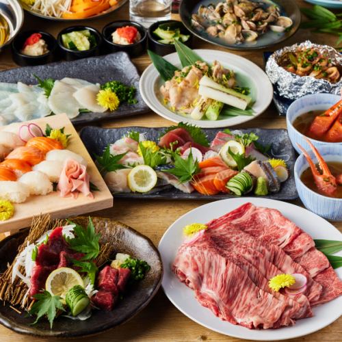 【全コース飲み放題付き◎】当店一押し創作和食メニュー！飲み放題付き宴会コースも3000円～◎