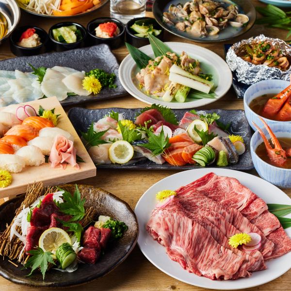 【全コース飲み放題付き◎】当店一押し創作和食メニュー！飲み放題付き宴会コースも3000円～◎