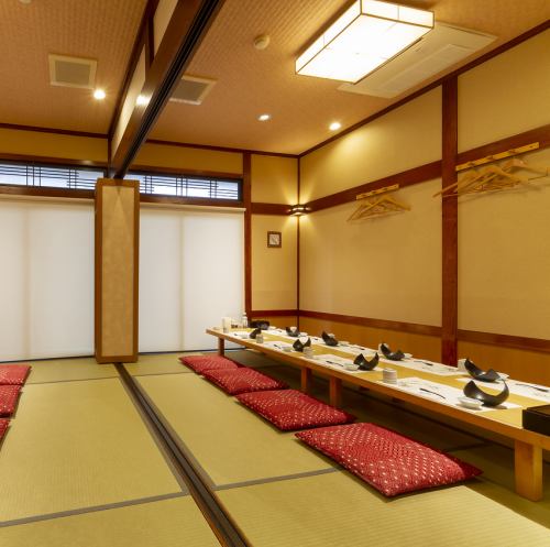 <p>Tatami rooms are also available for groups! Please use them for various occasions such as memorial services and banquets♪ *The photo is an image.</p>