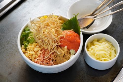 明太もちチーズもんじゃ