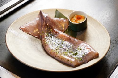 イカの鉄板焼き