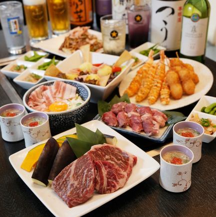 【클래식 연회】 사로인 스테이크, 게 팥소와 쥬얼리의 호화 찻잔 찜 등 전 8품 120분 무제한 6000엔