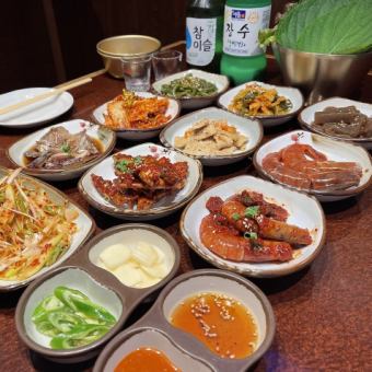 [新大久保韩国餐厅]特制五花肉套餐