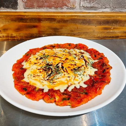 チーズキムチチヂミ/チーズジャガイモチヂミ