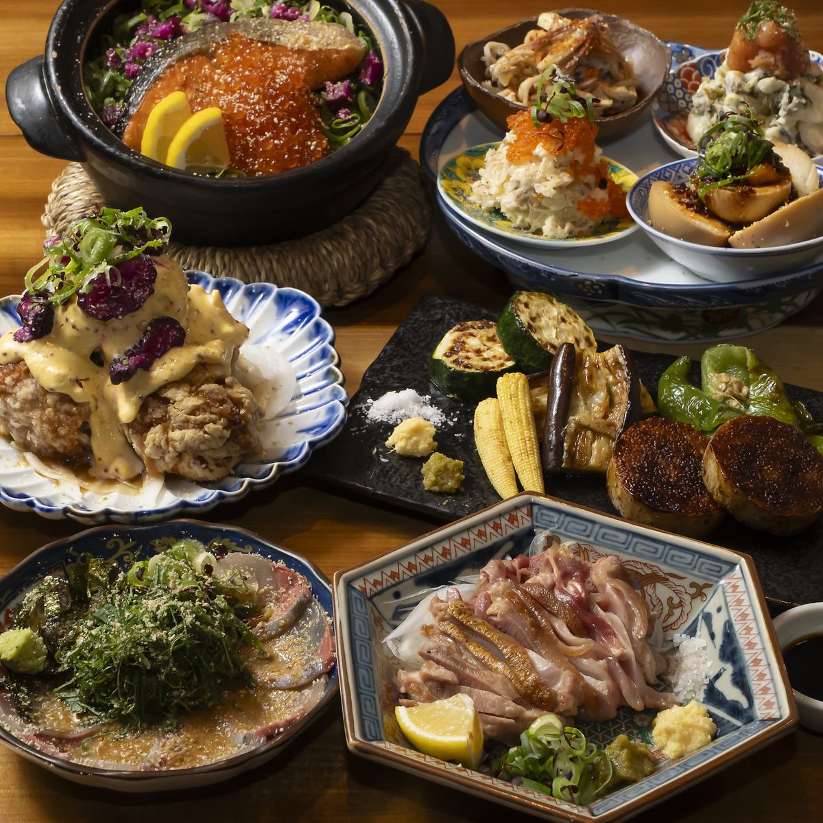 美酒美食に酔いしれる、大満足の飲み放題プラン♪