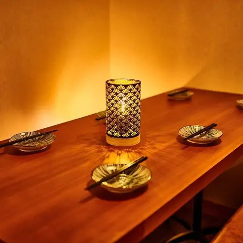 We offer a variety of private rooms.