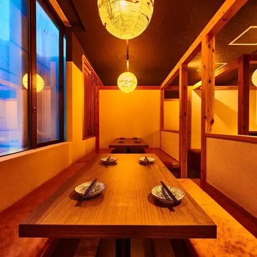 Spacious, completely private rooms perfect for large groups!