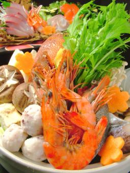 [120分飲放付]選べる鍋＆刺身コース5000円(税込)